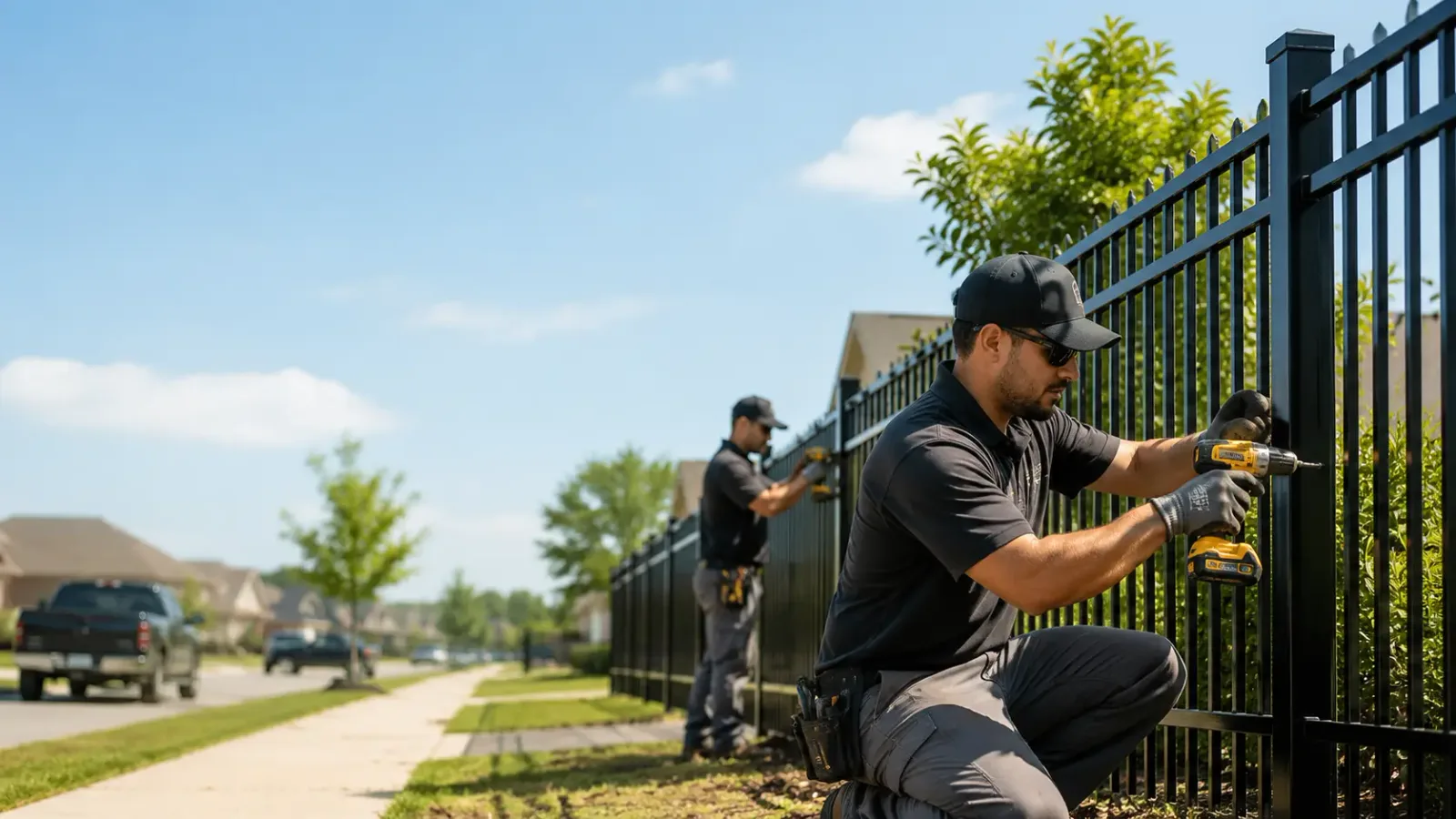 Metal Fence Installation in Leslie, AR